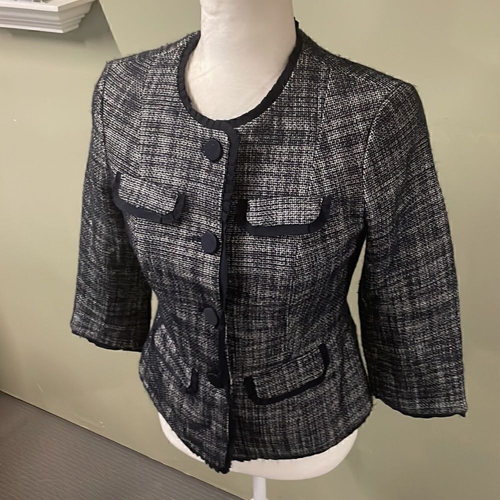 Talbots Knit Blazer - Picture 3 of 16